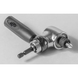 Adattatore ad angolo 90 gradi per trapano avvitatore con impugnatura regolabil