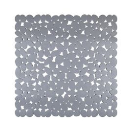 Tappeto doccia mod. sassolini cm 52 x 52 grigio