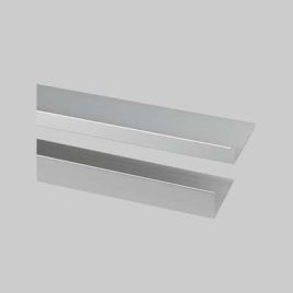 Profilo per rivestimenti angolare tipo l 30x15x1 mm - satinato - barra 2 mt 954 conf. da 10 ml