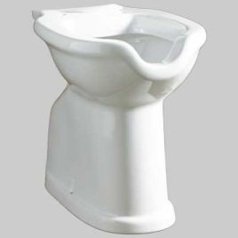 Vaso monoblocco per disabili senza coprisedile