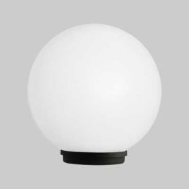 Lampada a sfera per esterno opale bianca diametro 250 mm