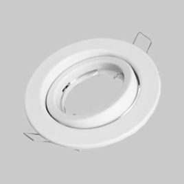 Faretto incasso orientabile nichel satinato