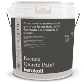 Exence quartz paint 14 lt pittura acrilica al quarzo riempitiva bianco