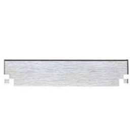 Battiscopa per laminato fix col. rovere bianco per col. lodos e bora barra cm. 240x8x1,4