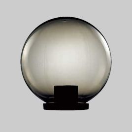 Lampada a sfera per esterno fume diametro 250 mm