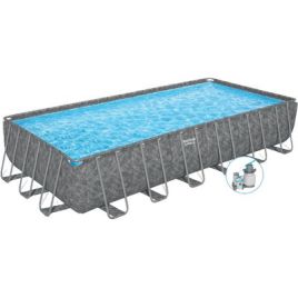 Piscina apx 365 561kg bestway filtro a sabbia lt/h 6.056 cm 732x366 h.cm 132