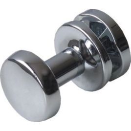 Coppia appendini con attacco universale, cromato. 30mm