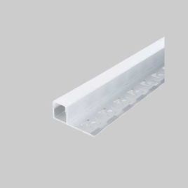Canalina per strip led 5111 12,1x13x3 mm, larghezza interna max. 10  mm - barra 2 mt