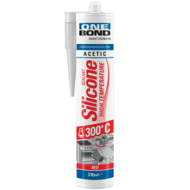 Silicone alte temperature rosso 310ml resistenza fino a 300°c