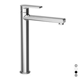 Miscelatore monocomando lavabo alto linea artic nero opaco