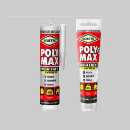 Sigillante poly max high tack express cristal bostik 300 gr - cartuccia