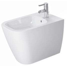 Duravit happy d.2 bidet filo muro a pavimento venduto senza rubinetto.