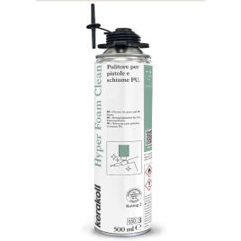 Pulitore per pistole e schiume pu hyper foam clean 500 ml kerakoll