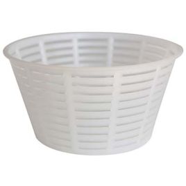 Stampo caseario ricotta gr 1000 mm 196 h.mm 100 conf. da 10pz