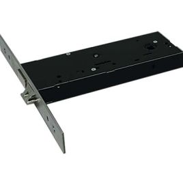 Serratura metallo infilare 5940 omec b.q inox f.mm 25 dm m4+scr h.mm 64 e.mm 90