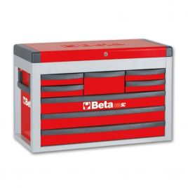 Cassettiera  porta attrezzi beta c23sc-r rossa con 8 cassetti