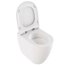 Vaso comoda filo parete easy clean. venduto senza sedile