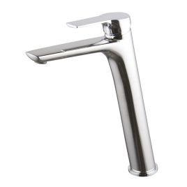 Serie 4 miscelatore monocomando lavabo canna alta ottone cromato