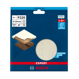 Disco abrasivo a rete bosch expert m480 150 mm g220 5 pz