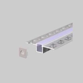 Canalina per strip led 5162 12x13,3 mm - barra 2 mt