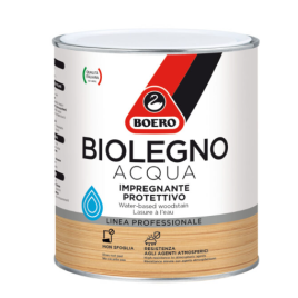 Biolegno impregnante acqua palissandro 0.75 lt impregnante protettivo per legno