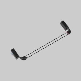 Maniglione antipanico da applicare ministar finitura nero