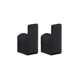 Appendino pirenei  nero matt - 2 pz. dim. 2×3,3×5,3 cm