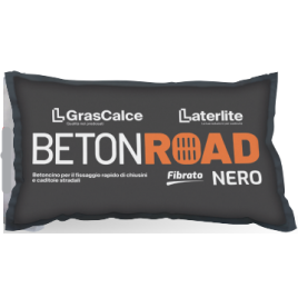 Beton road nero kg. 20 - betoncino fibrato ad alta resistenza