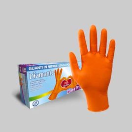 Guanto monouso in nitrile diamond tg. xl - confezione 50 pezzi