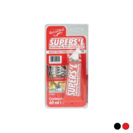 Sigillante siliconico supersil alta temperatura 60 ml - rosso
