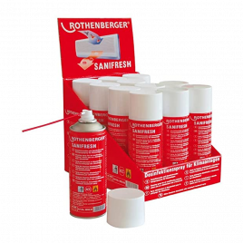 Igienizzante sanificante spray per condizionatori rothenberger sanifresh 12 pz.