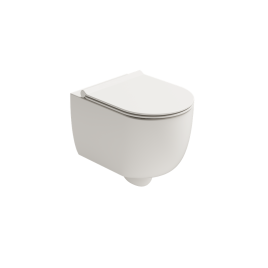 Vaso sospeso unica 50. bianco - cm 50x35 - venduto senza sedile