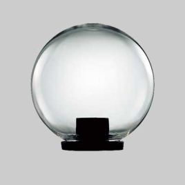 Lampada a sfera per esterno trasparente diametro 250 mm