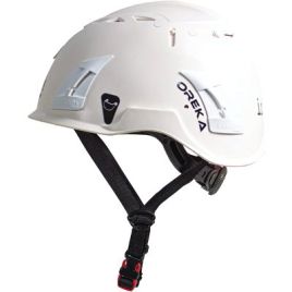 Elmetto sicurezza in quota irudek abs bianco + regolazione a cricchetto