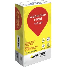 Weber plan mr81 metal kg.25 massetto pronto termico