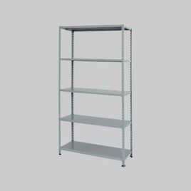 Scaffale componibile in kit unishelf 80x40 cm - angolari esterni 2 mt