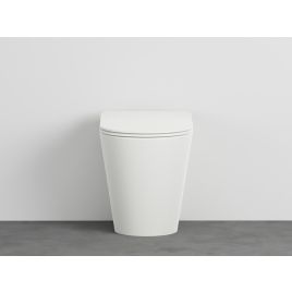 Wc scarico a pavimento mare rimless bianco lucido 54,5x37,5x42 senza sedile