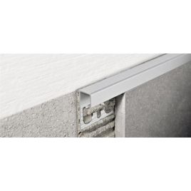 Projolly square alluminio anodizzato argento h=4,5 mm l=2.7 ml