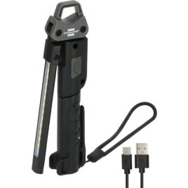 Lampada portatile a led ricaricabile hl 400 ac con batteria ricaricabile 400 lm