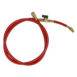 Tubo flessibile singolo con rubinetto mod.a