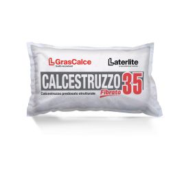 Calcestruzzo 35 predosato fibrato laterlite 25 kg