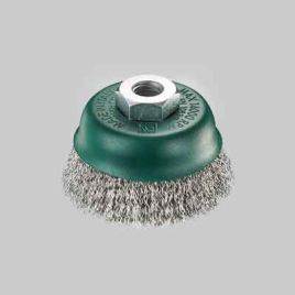 Spazzola a tazza inox sit diametro 80 mm