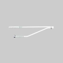 Mensole regolabili per lavabi a canale 465 mm - confezione 2 pezzi