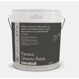 Exence quartz paint 0,75 lt pittura acrilica al quarzo riempitiva bianco