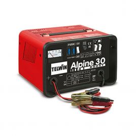 Caricabatterie batterie elettrolita libero telwin alpine 30 boost 12-24v