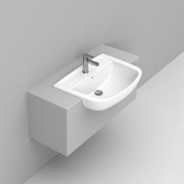 Lavabo semincasso euro cm 65x48