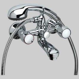 Rubinetto vasca duplex cromo fromac