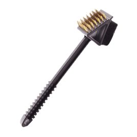Spazzola doppia per barbecue 36 cm