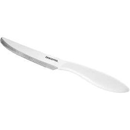 Coltello tavola presto lunghezza totale 23 cm -  lama 12 cm - bianco 6 pezzi