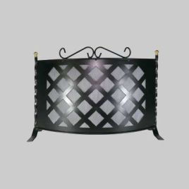 Parascintille fisso curvo extra cm 70x55h